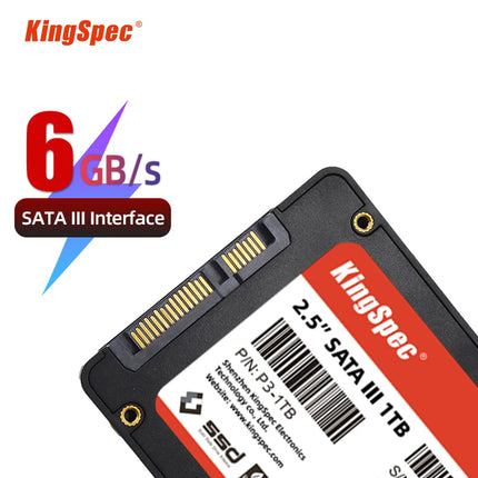 KingSpec SSD 120G 240gb 256GB 512GB 1TB Hdd 2.5 Sataiii  Hard Disk Drive for Computer Laptop Ssd Internal Hard Drive SATA Disk - Riparo82