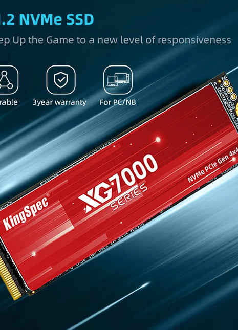 KingSpec SSD M2 NVMe 512g 1TB 2TB 4TB Ssd M.2 2280 PCIe 4.0 SD Nmve Gen4 Hard Disk Drives Internal NVMe Drive for PS5 - Riparo82