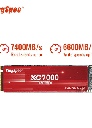 KingSpec SSD M2 NVMe 512g 1TB 2TB 4TB Ssd M.2 2280 PCIe 4.0 SD Nmve Gen4 Hard Disk Drives Internal NVMe Drive for PS5 - Riparo82
