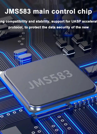 M.2 NVMe 2230 SSD Case Adapter JMS583 Portable SSD Box M.2 M Key Solid State Drive Case USB3.2 Gen2 USB Type-C for M2 2230 SSD - Riparo82