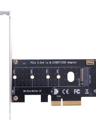 M.2 NVMe SSD NGFF to PCIE X4 Converter Card M Key Riser Multiplier PCI-e PCI Express 3.0 4X to 2230-2280 M.2 SSD M2 PCIE Adapter - Riparo82