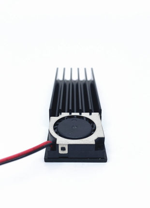 M.2 SSD Hard disk Heat Sink With Fan Thermal Pad 70x22x10MM laptop Hard Disk SSD Aluminum Fin  Nvme 512 - Riparo82