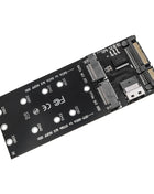 M.2 To SATA Adapter SFF-8654 To M2 NVME SSD 22Pin SATA To M2 Expansion Card Converter Riser Board Fit for PC Desktop Mainboard - Riparo82