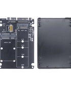 M2 SSD Case mSATA to USB Adapter mSATA Enclosure M.2 NGFF mSATA SSD To SATA 3.0 2.5 Adapter Riser Board M.2 Box Cable For Laptop - Riparo82