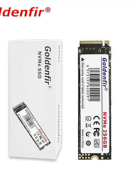 M2 SSD NVMe 256GB Goldenfir M.2 PCIe 128GB 120GB 512GB 1T Solid State Disk 2280 Internal Hard Drive for Laptop Desktop TLC/QLC - Riparo82
