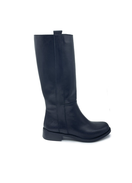 Stivale Camperos MARTINA in Vera Pelle Nero