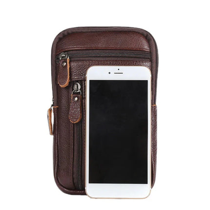Mens Leather Crossbody Stylish Quality Messenger Bag - Riparo82