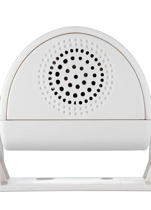 Mounted alarm system in home garage entrance