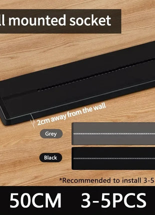 Multi-port charging setup with USB and AC plugs