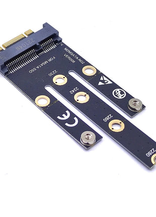 NGFF M.2 B + M Key to mSATA Mini PCI-E PCI-Express SATA 3.0 SSD Male Converter Adapter Riser Card For 2242/2260/2280 M2 NGFF SSD - Riparo82