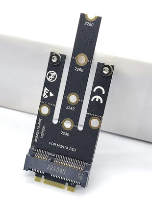 NGFF M.2 B + M Key to mSATA Mini PCI-E PCI-Express SATA 3.0 SSD Male Converter Adapter Riser Card For 2242/2260/2280 M2 NGFF SSD - Riparo82