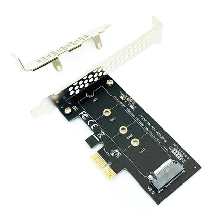 NVME Adapter PCI-E 3.0 x1 to M.2 NVMe M Key Slot Converter with Low Profile Bracket for Samsung PM961 960EVO SM961 PM951 M2 SSD - Riparo82