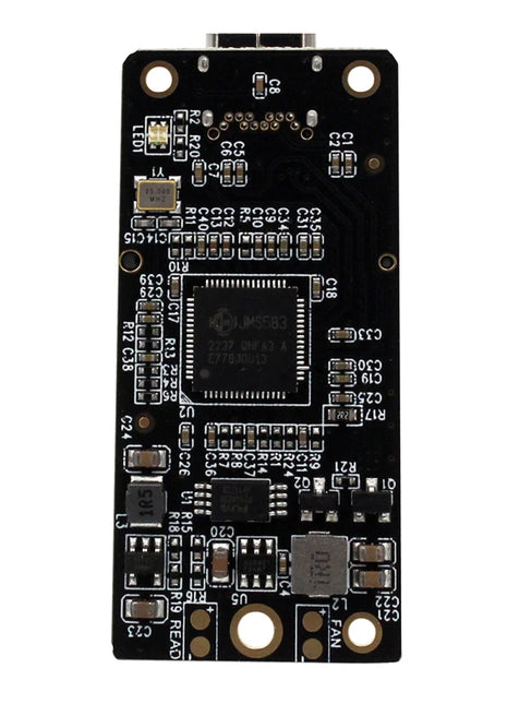 NVME USB Adapter NVME to USB 3.1 TYPE C 10Gbps Riser M2 PCIE NVME SSD to USB C Conveter JMS583 Chip M Key for 2230 M.2 NGFF SSD - Riparo82