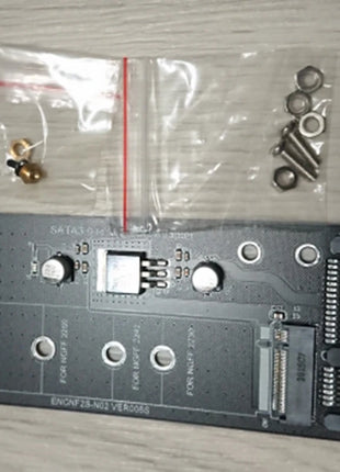 New Arrival NGFF M.2 Adapter M2 SATA3 Raiser M.2 to SATA Adapter SSD M2 to SATA Expansion Card B Key Suppor 30/42/60/80mm - Riparo82