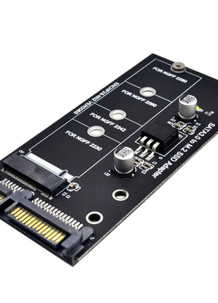 New Arrival NGFF M.2 Adapter M2 SATA3 Raiser M.2 to SATA Adapter SSD M2 to SATA Expansion Card B Key Suppor 30/42/60/80mm - Riparo82