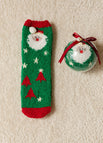 Adult New Green Santa Claus / Socks