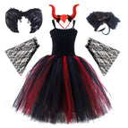 Skirt Lace Sleeves Horn Wings Feather Shawl / L
