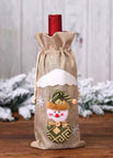 H-jt206 Snowman Raw Hemp Wine Set