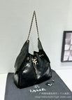 leather surface is black / 28*13*35cm+ dust bag