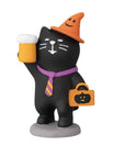 Beer Pumpkin Black Cat