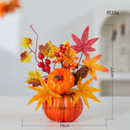 Small Pumpkin Ornament D03