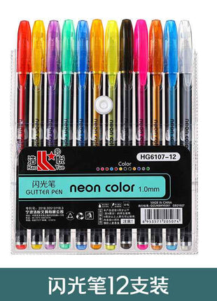 Glitter Color Gel Ballpoint Pen