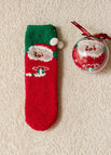 Adult Red And Green Santa Claus / Socks