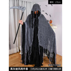 Black And Gray Yarn + Ghost Head / Standard