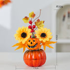 Small Pumpkin Ornament D01