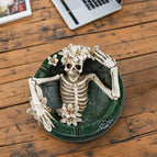 Flower Skull Ashtray