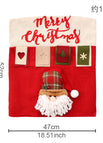Christmas Sticker English Chair Cover Old Man