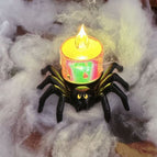 Spider Back Transparent Tear Candle Colorful