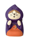 Purple Scarf Wizard Cat