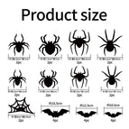18 Led Light Spiders + 12 Led Light Bats / Paper Box