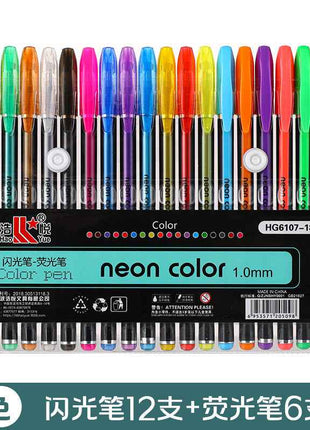 Glitter Color Gel Ballpoint Pen