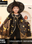 Star And Moon Cloak Suit Black / One Size Fits All