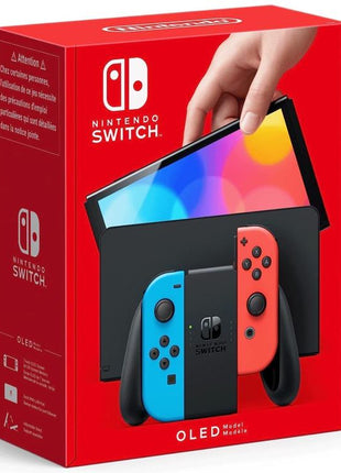 Nintendo Switch Oled Neon Console Red/Blue Edition Nuova Ita 2 Anni Di Garanzia