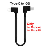 OTG Data Cable For DJI Spark Mavic AIR 2 Pro Mini 1/2/SE 2 Pro Zoom Hubson Zino Micro-USB Type-C Adapter Connector Phone Tablet - Riparo82