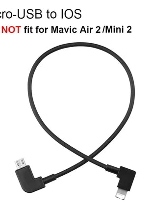OTG Data Cable For DJI Spark Mavic AIR 2 Pro Mini 1/2/SE 2 Pro Zoom Hubson Zino Micro-USB Type-C Adapter Connector Phone Tablet - Riparo82