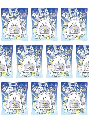 Original Youyou Family Party Carnival Plush Refrigerator Magnet Mystery Box Blind Bag Japanese Popular Cute Plush Bag Pendant - Riparo82