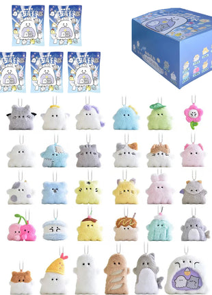 Original Youyou Family Party Carnival Plush Refrigerator Magnet Mystery Box Blind Bag Japanese Popular Cute Plush Bag Pendant - Riparo82