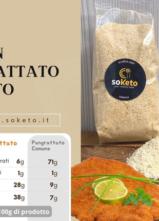 Pangrattato Keto low carb (250gr)
