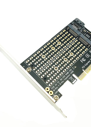 PCI Express PCIE to M2 Adapter NVME SATA M.2 SSD PCIE Adapter NVME/SATA M2 PCI E Adapter SSD M2 to SATA PCI-E Card M Key + B Key - Riparo82