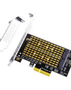 PCI Express PCIE to M2 Adapter NVME SATA M.2 SSD PCIE Adapter NVME/SATA M2 PCI E Adapter SSD M2 to SATA PCI-E Card M Key + B Key - Riparo82