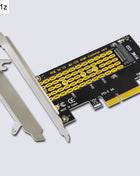PCIE to NVME SSD Adapter PCI Express 4.0 X4 to M.2 M Key Expansion Card Riser w/ Low Bracket for 2230 2242 2260 2280 M2 NVME SSD - Riparo82
