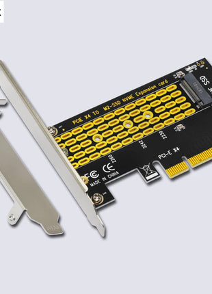 PCIE to NVME SSD Adapter PCI Express 4.0 X4 to M.2 M Key Expansion Card Riser w/ Low Bracket for 2230 2242 2260 2280 M2 NVME SSD - Riparo82