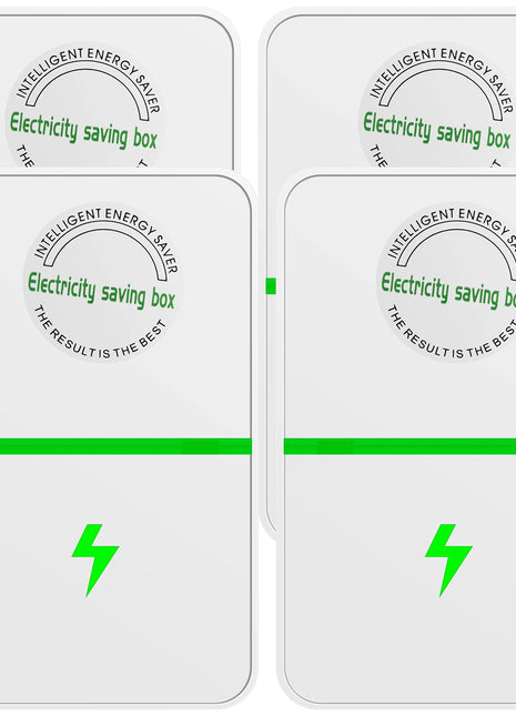 Pro energy-saving device plugged into wall outlet