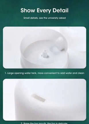 Product image with water being poured into top