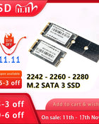 Promo Kingchuxing SSD M2 Sata M.2 NGFF Solid State Drive 1TB 512GB 256GB 2242 2260 2280 Hard Drive Disk for Laptops Notebook SSD - Riparo82
