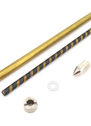 RC Boat shaft 6.35mm 1/4" 700mm Flexible Shaft Cable Sleeve Tube CW CCW Kits for Nitro Gasoline RC Speed Boat VEE Oval MONO CAT - Riparo82